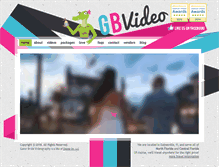 Tablet Screenshot of gbvideo.com